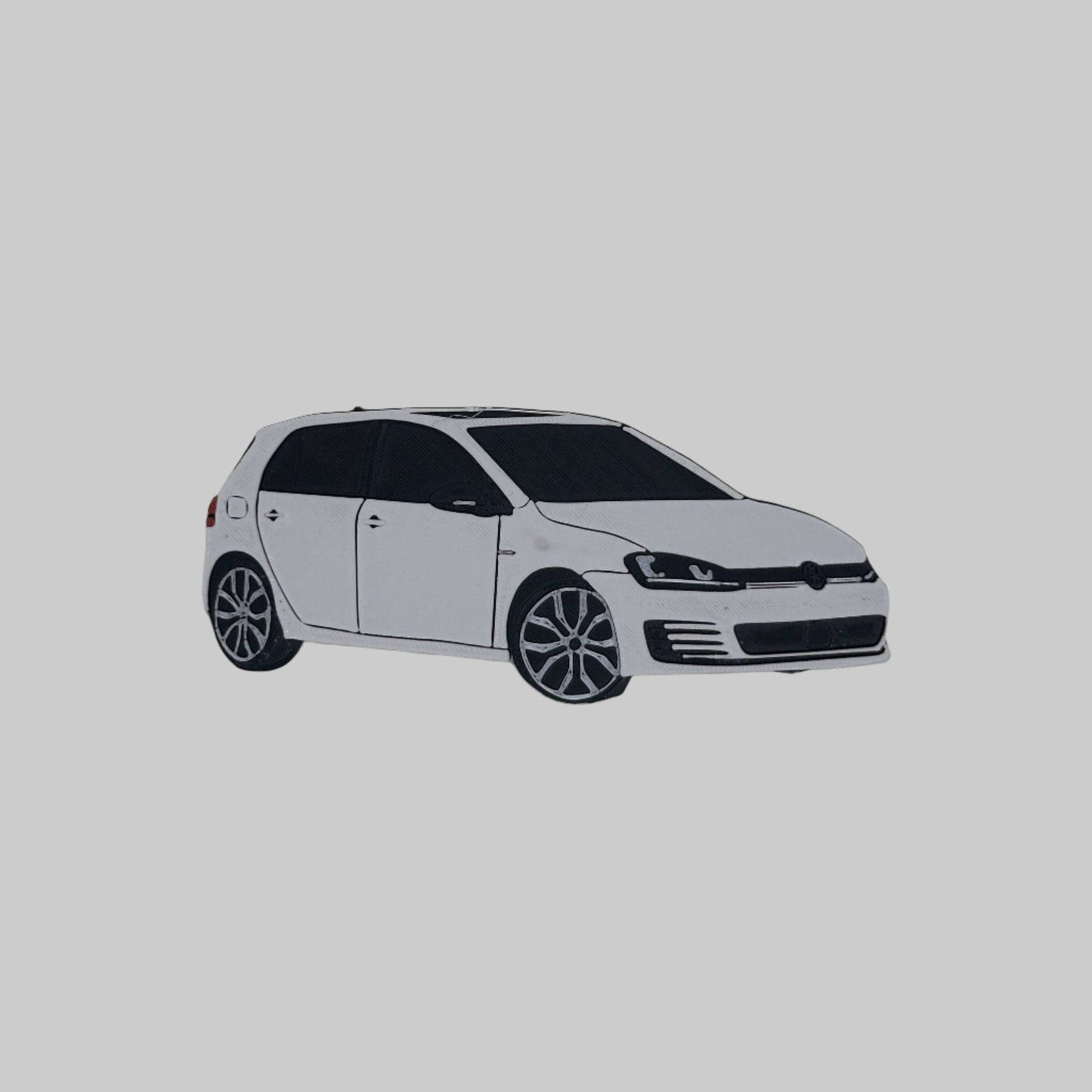 Llavero Volkswagen Golf 7 GTD