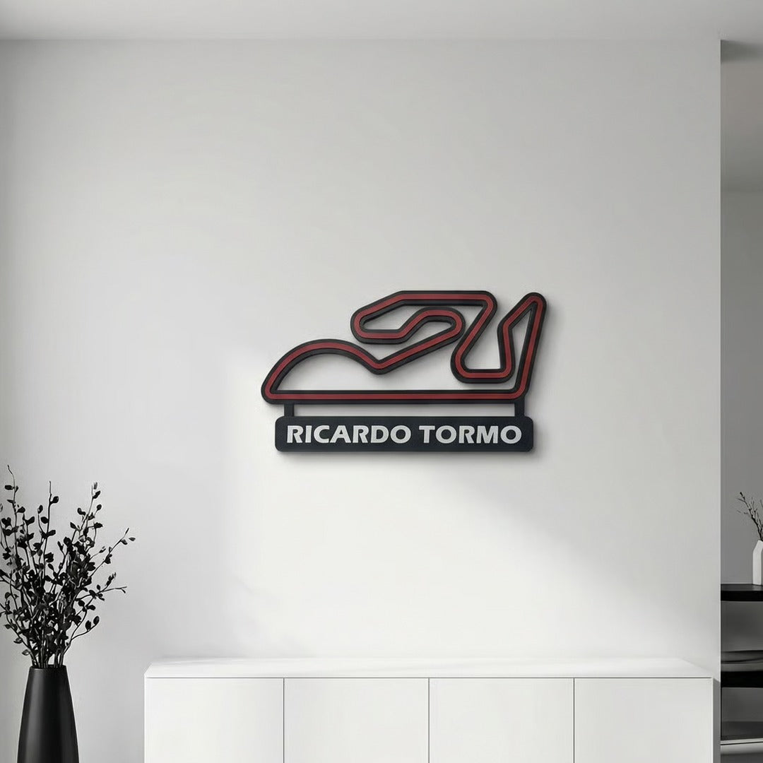 Circuito Ricardo Tormo pared 3D