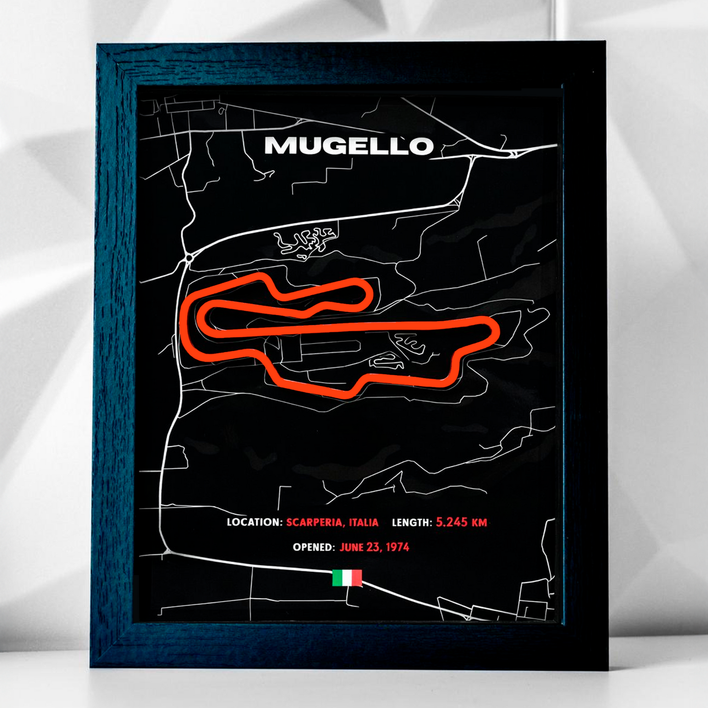 Cuadro circuito Mugello