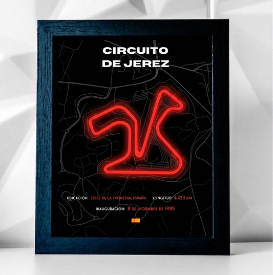 Cuadro circuito Jerez