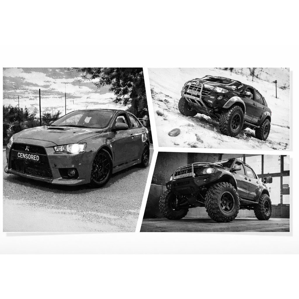 Retrato personalizado blanco y negro 3D