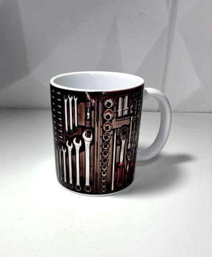 Taza herramientas para amantes del motor