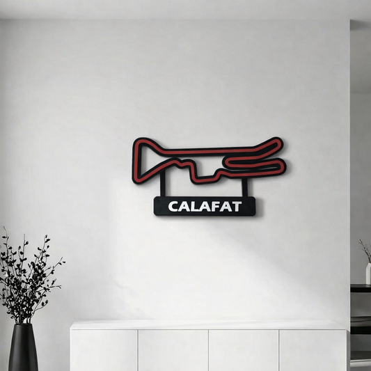 Circuito Calafat pared 3D