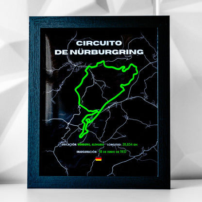 Cuadro circuito Nürburgring